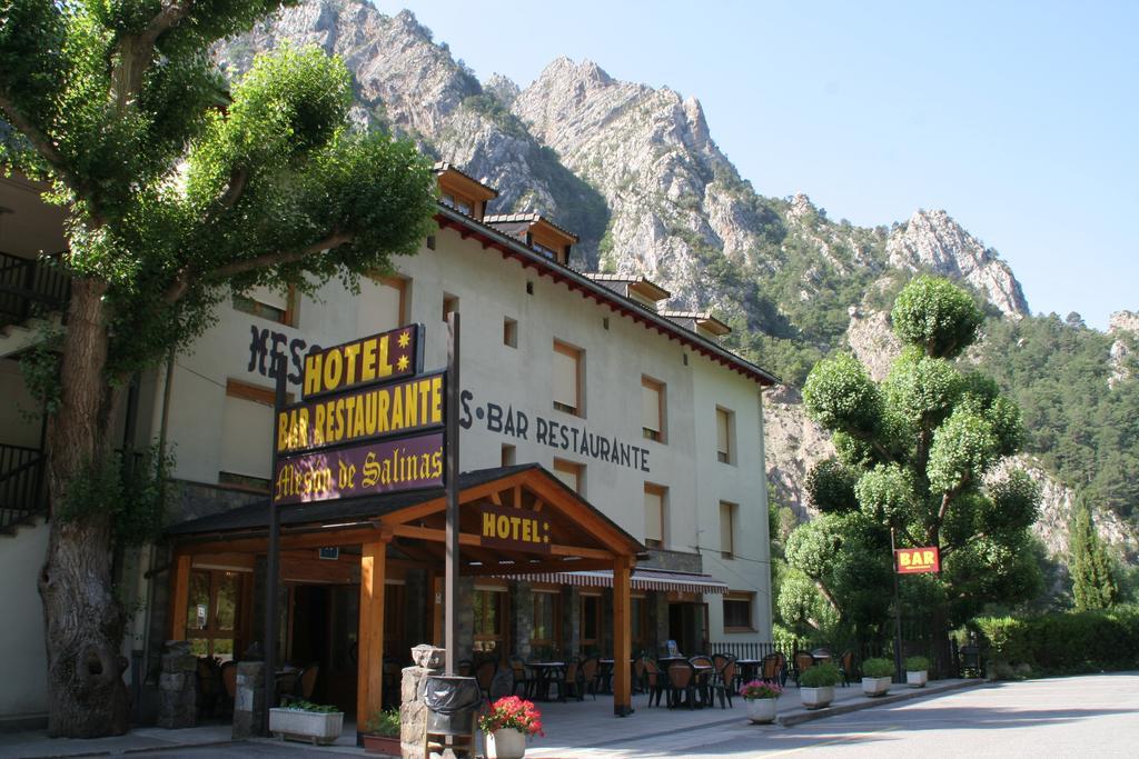 Hotel Meson De Salinas Salinas de Bielsa Exteriér fotografie